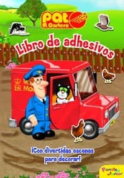 Tapa de Pat el Cartero. Libro de adhesivos