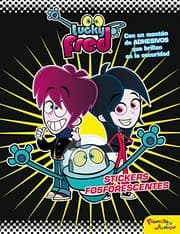 Tapa de Lucky Fred. Stickers fosforescentes