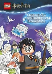 Tapa de LEGO Harry Potter. Libro para colorear con pegatinas