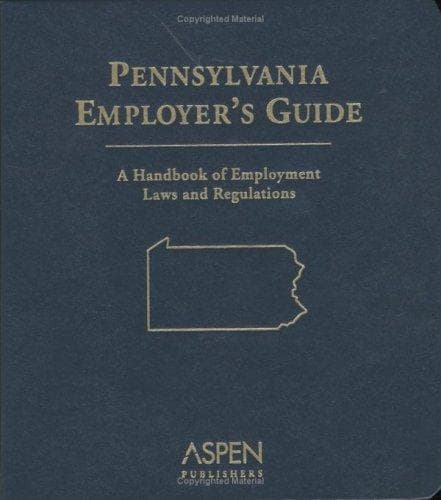 Tapa de Pennsylvania Employer's Guide