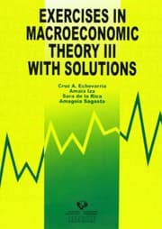 Tapa de Exercises in macroeconomic theory III with solutions