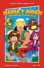 Tapa de Nadia y Aidan. Una aventura en Brawl Stars