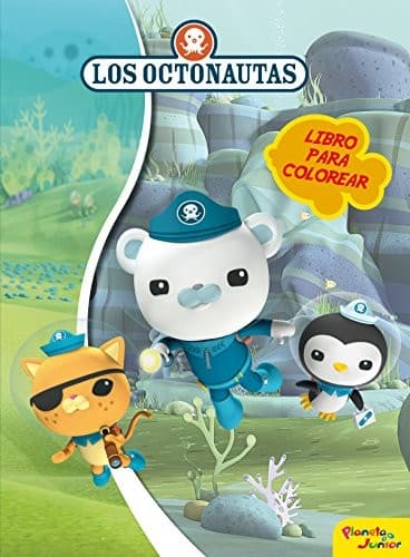 Tapa de Los Octonautas. Libro para colorear