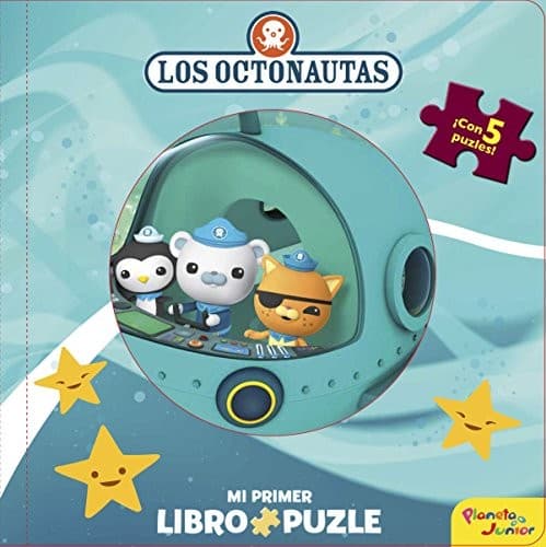 Tapa de Los Octonautas. Mi primer libro puzle