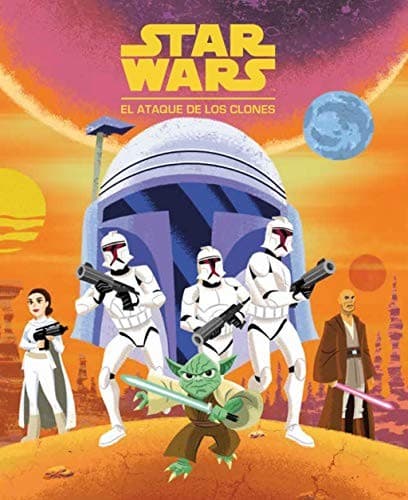 Tapa de Star Wars. El ataque de los clones