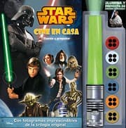Tapa de Star Wars. Cine en casa. Sable láser