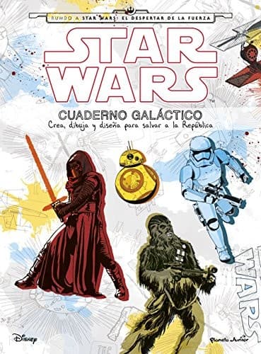 Tapa de Star Wars. Cuaderno galáctico