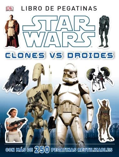 Tapa de Star Wars. Clones vs Droides