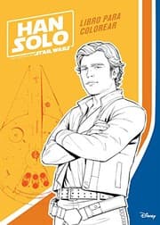 Tapa de Han Solo. Libro para colorear