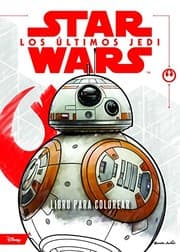 Tapa de Star Wars. Los últimos Jedi. Libro para colorear