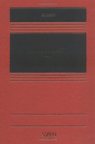Tapa de Employment Law