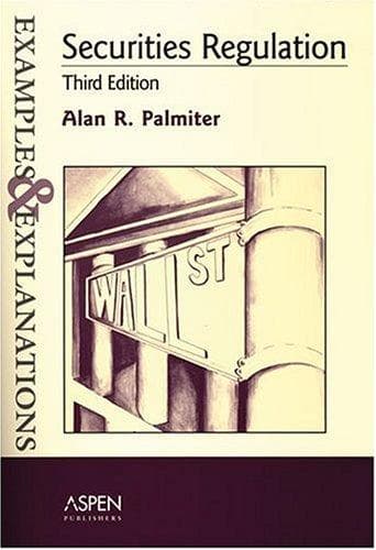 Tapa de Securities regulation