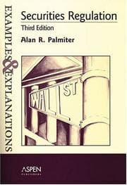 Tapa de Securities regulation