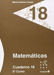 Tapa de Matemticas. Cuaderno 18