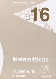 Tapa de Matemticas. Cuaderno 16