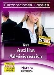 Tapa de AUXILIARES ADMINISTRATIVOS DE CORPORACIONES LOCALES. TEST