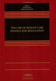 Tapa de Law of Health Care Finance and Regulation