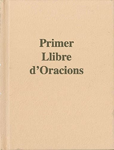 Tapa de Primer llibre d'oracions