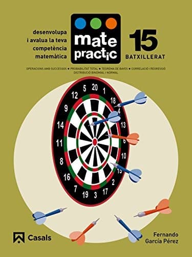 Tapa de Quadern Matepractic 15 Batxillerat