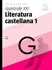 Tapa de Literatura castellana 1. Apóstrofe XXI Bachillerato