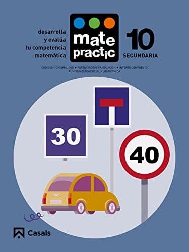 Tapa de Cuaderno Matepractic 10 Secundaria
