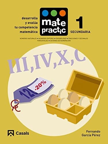 Tapa de Cuaderno Matepractic 1 Secundaria