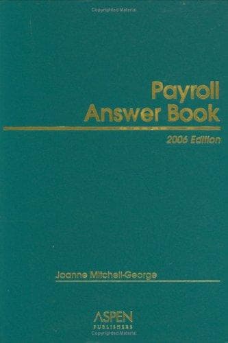 Tapa de Payroll Answer Book