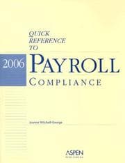 Tapa de Quick Reference to Payroll Compliance