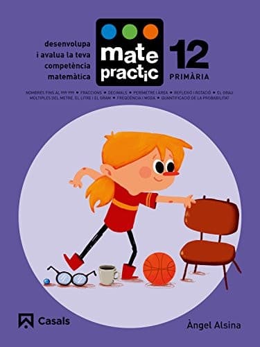 Tapa de Quadern Matepractic 12 Primària