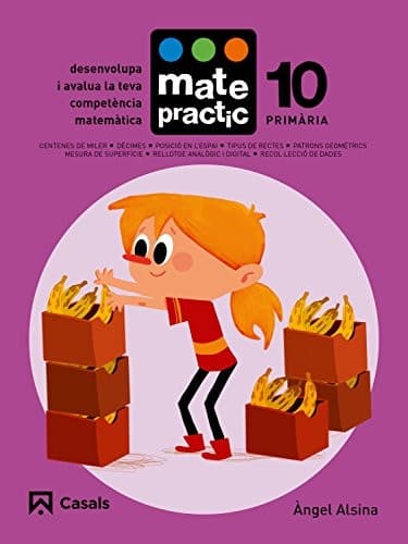 Tapa de Quadern Matepractic 10 Primària
