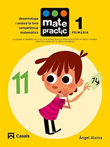 Tapa de Quadern Matepractic 1 Primària