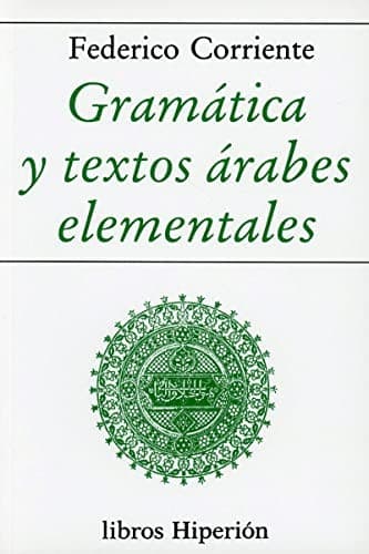 Tapa de Gramática y textos árabes elementales