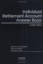 Tapa de Individual Retirement Account Answer Book, Twelfth Edition
