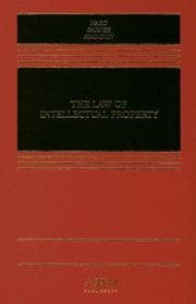 Tapa de The Law of Intellectual Property