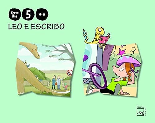 Tapa de Leo e escribo 2, 5 anos. Fervellos