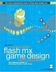 Tapa de Macromedia Flash MX game design demystified