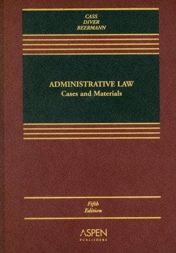 Tapa de Adminstrative Law