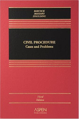 Tapa de Civil procedure