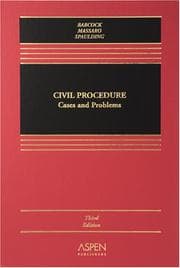 Tapa de Civil procedure