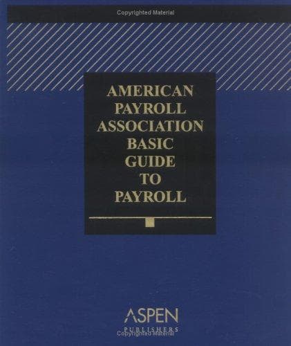 Tapa de American Payroll Association Basic Guide to Payroll