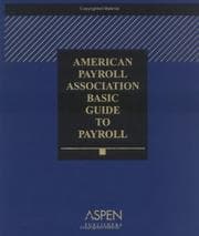 Tapa de American Payroll Association Basic Guide to Payroll