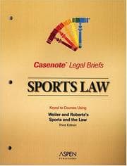 Tapa de Casenote Legal Briefs