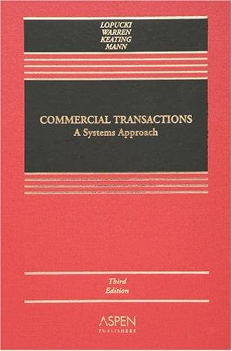 Tapa de Commercial Transactions