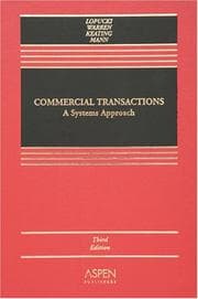 Tapa de Commercial Transactions