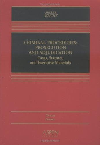Tapa de Criminal Procedures