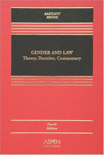 Tapa de Gender and law