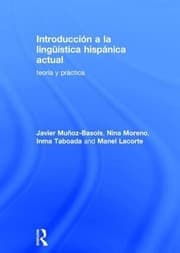 Tapa de Introducción a la lingüística hispánica actual