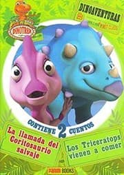 Tapa de LLAMADA CORITOSAURO/ TRICERATOPS A COMER