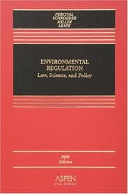 Tapa de Environmental Regulation