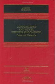 Tapa de Corporations and Other Business Associations